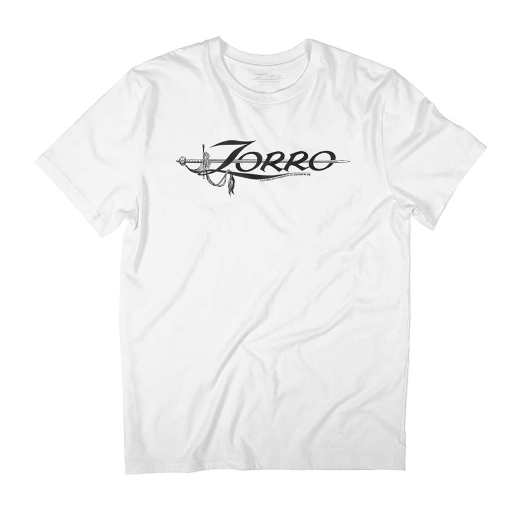 Zorro Interwoven Sword Logo Men's T-Shirt product image 1