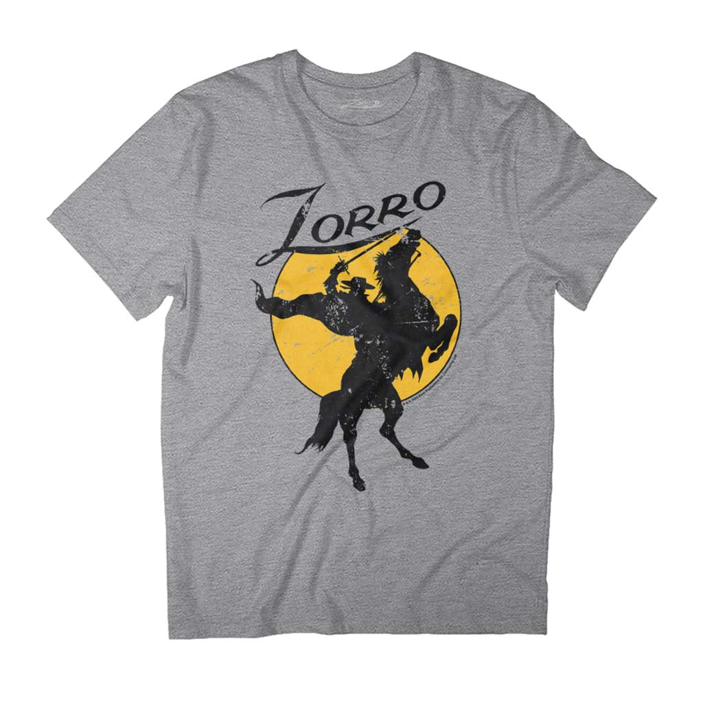 Zorro And Tornado Sunset Silhouette Men's T-Shirt product image 1
